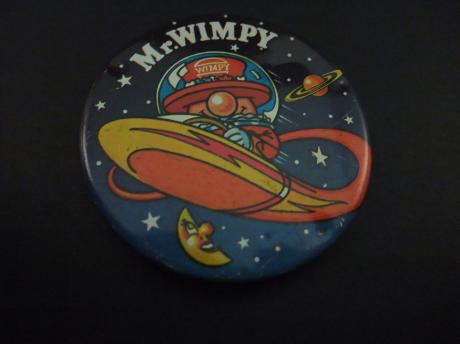 Mr Wimpy Britse fastfoodrestaurant jaren 70 ruimtevaart